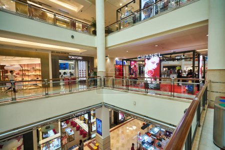 Photo for KUALA LUMPUR, MALAYSIA - CIRCA JANUARY, 2020: interior shot of Suria KLCC shopping mall in Kuala Lumpur. - Royalty Free Image