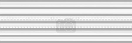 Illustration for Set of white skirting baseboard molding. Plaster interior decor. Vector illustration. - Royalty Free Image