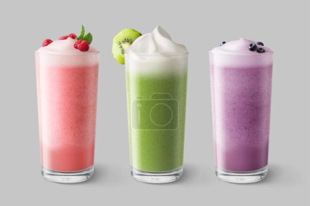 Photo for Refreshing smoothie. Isolated vector illustration - Royalty Free Image