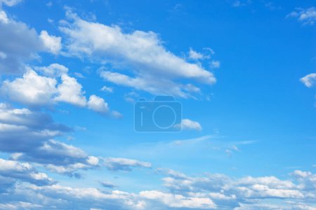 Photo for Beautiful blue sky with clouds - Royalty Free Image