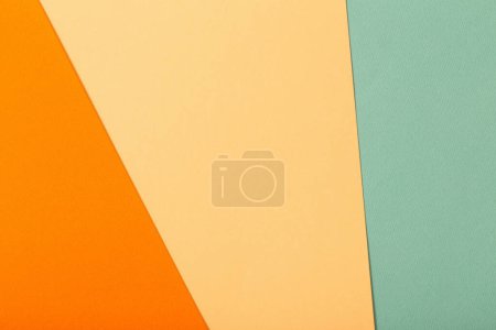 Photo for Multi-colored paper background from several sheets of cardboard - Royalty Free Image