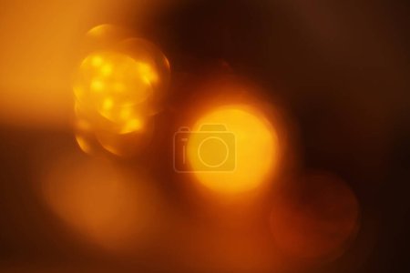 Photo for Abstract glowing background with bokeh out of focus - Royalty Free Image