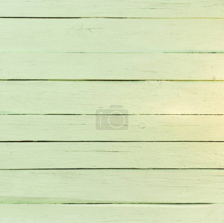 Foto de Viejo verde pintado fondo de madera - Imagen libre de derechos