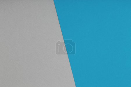 Photo for Gray and blue  sheets of paper - Royalty Free Image