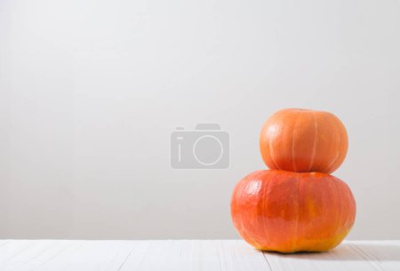 Photo for Pumpkin on white background - Royalty Free Image
