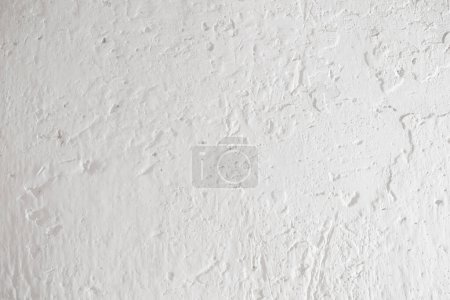 Photo for Texture of painted old white wall - Royalty Free Image