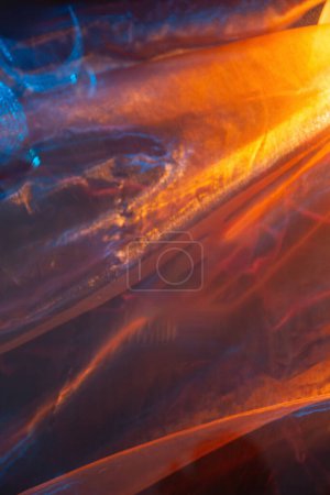 Photo for Abstract blue red orange light baclground - Royalty Free Image
