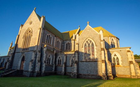 Foto de La Catedral Católica de San Patricio, declarada Patrimonio de la Humanidad, construida en 1889 en estilo gótico victoriano, en James Street, Toowoomba, Queensland. - Imagen libre de derechos