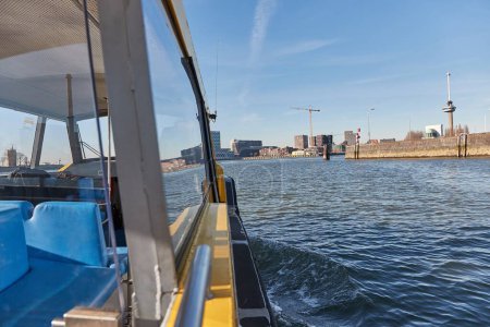 Photo for View from on board of a boat in Rotterdam - Royalty Free Image