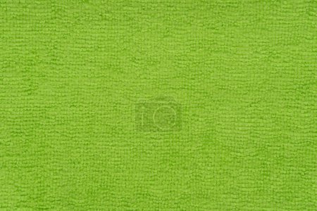 Foto de Textura de tejido de microfibra verde Paños de microfibra de fondo. - Imagen libre de derechos