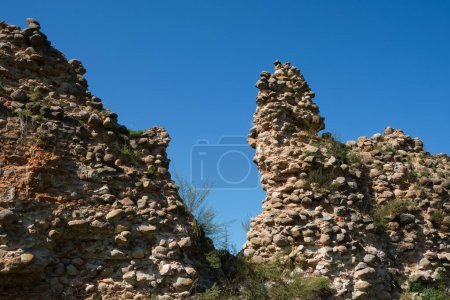 Photo for Ruins of a medieval castle. Krevo, Belarus. - Royalty Free Image