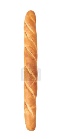 Photo for Baguette isolated on white background - Royalty Free Image