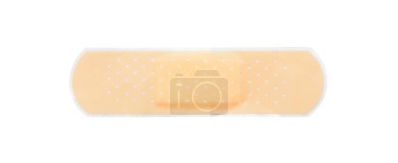 Photo for Medical patch isolated on a white background - Royalty Free Image