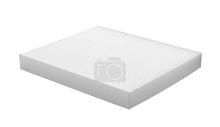 Photo for Car air filter isolated on a white background - Royalty Free Image