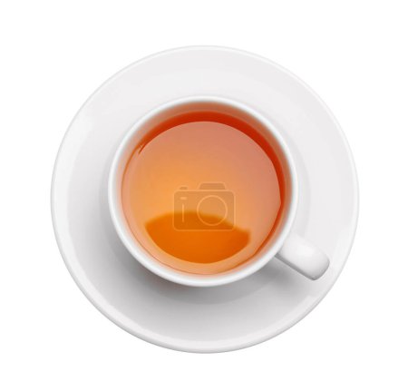Photo for Cup of Tea isolated on white background - Royalty Free Image