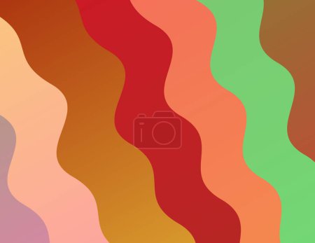Ilustración de Fondo abstracto a rayas multicolor. Ilustración vectorial
. - Imagen libre de derechos