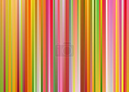 Illustration for Multicolor striped abstract background - Royalty Free Image