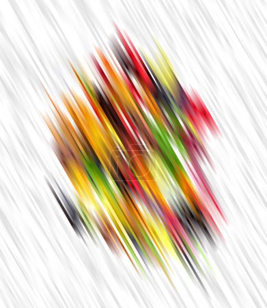 Ilustración de Fondo abstracto rayado multicolor - Imagen libre de derechos