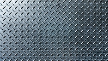 Photo for Diamond iron plate texture as a background - Royalty Free Image