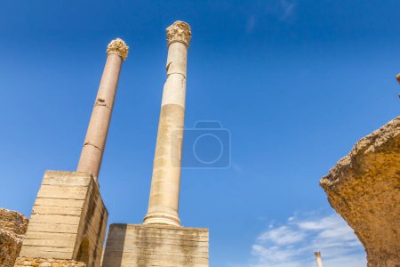 Téléchargez les photos : Site archéologique de Carthage, Tunisie - en image libre de droit