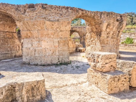 Site archéologique de Carthage, Tunisie
