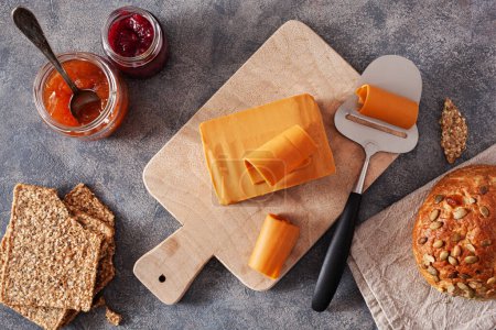 Brunost norvégien fromage brun traditionnel