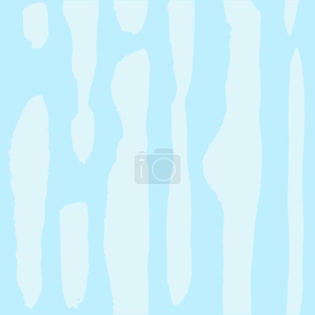 Téléchargez les illustrations : Seamless ornament of big vertical textural strokes in blue colors - en licence libre de droit