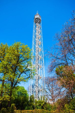 Torre Branca Tower is an iron panoramic tower located in Parco Sempione the main city park of Milan in Italy