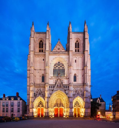 Kathedrale von Nantes oder die Kathedrale von St. Peter und Paul von Nantes, Pays de la Loire in Frankreich