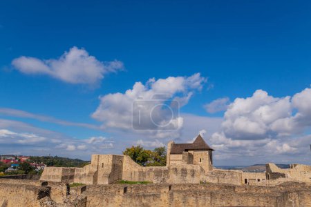 Photo for Ancient royal fortress of Suceava in Romania - Royalty Free Image