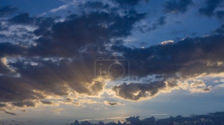 Photo for Sunset in the city of Braga, in the north of Portugal - Royalty Free Image