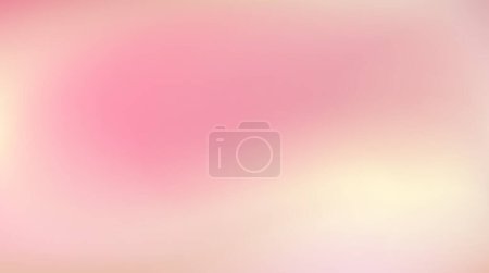 Foto de Fondo abstracto degradado de luz de color rosa pastel. Colorido vector biurred ilustración - Imagen libre de derechos