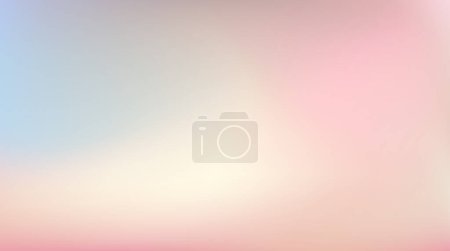 Foto de Color pastel claro difuminado fondo abstracto. Colorido gradiente vector ilustración borrosa - Imagen libre de derechos