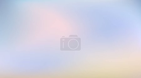 Foto de Color pastel claro difuminado fondo abstracto. Colorido gradiente vector ilustración borrosa. - Imagen libre de derechos