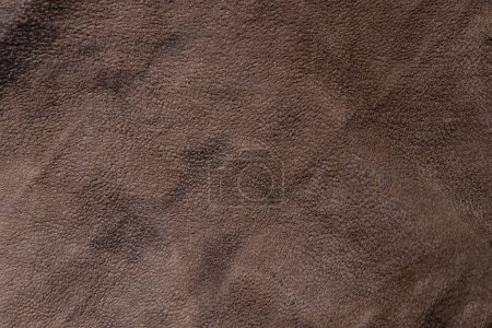 Foto de Fondo de textura de cuero agrietado marrón oscuro - Imagen libre de derechos