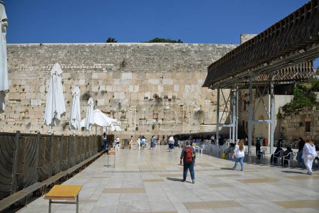 Téléchargez les photos : Lamentations mur occidental à Jérusalem, Israël - en image libre de droit
