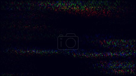 Illustration for Abstract background with glitch effect. vector illustration. - Royalty Free Image