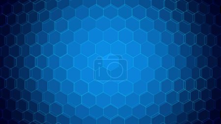 Ilustración de Diseño abstracto geométrico de fondo azul - Imagen libre de derechos