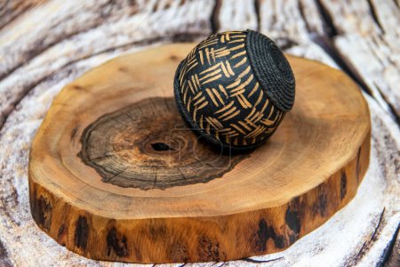 Musical traditional ethnical and tribal rhythmic idiophones made of wood with some grains or send inside, when shacked makes sound, perfect for keeping rhythm of the song, very popular in Africa