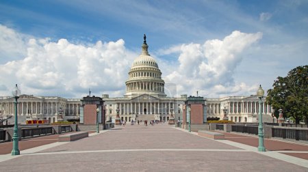 Foto de US Capitol in Washington DC (District of Columbia), United States of America - Imagen libre de derechos