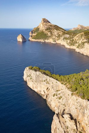 Photo for Famous "Cap de Formentor" (Formentor cape) on spanish island Mallorca - Royalty Free Image