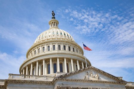 Téléchargez les photos : Capitole américain à Washington DC (District de Columbia), États-Unis d'Amérique - en image libre de droit