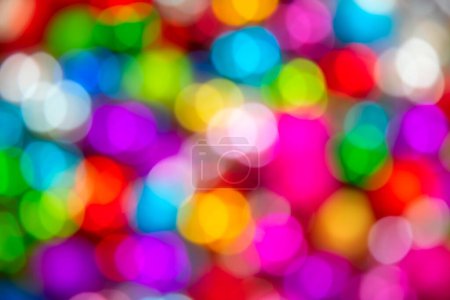Photo for Defocused ligths of Christmas tree - Royalty Free Image