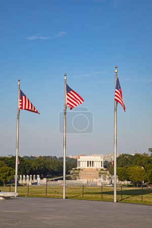 Photo for Lincoln memorial in Washington DC (District of Columbia), United States of America - Royalty Free Image