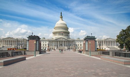 Téléchargez les photos : US Capitol in Washington DC (District of Columbia), United States of America - en image libre de droit