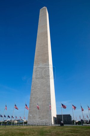 Photo for George Washington monument in the center of National Mall in Washington DC, United States of America - Royalty Free Image