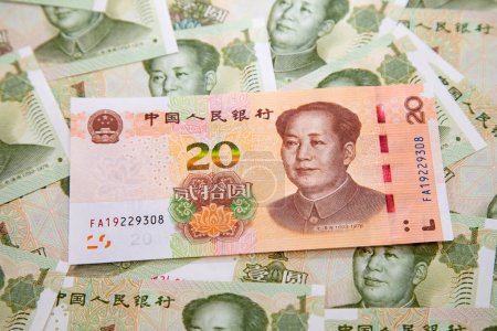 Photo for Collection of the chinese banknotes - Royalty Free Image