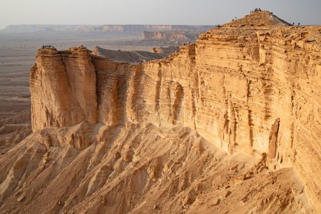 Photo for Edge of the World, popular touristic destintation and view point near Riyadh, Saudi Arabia - Royalty Free Image
