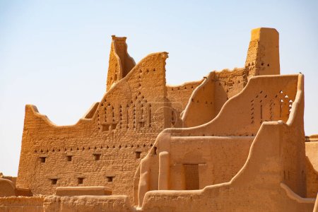 Téléchargez les photos : Ruines de Diriyah, vieille ville près de Riyad, Arabie Saoudite - en image libre de droit