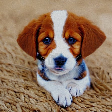 Photo for Portrait of a sweet little Puppy - Royalty Free Image